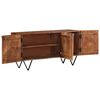 vidaXL Sideboard 110x35x56 cm Solid Wood Mango