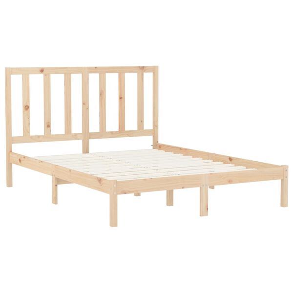 vidaXL Bed Frame without Mattress 160x200 cm Solid Wood