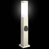 vidaXL Bollard Lights with Outlet 3 pcs 50 cm Stainless Steel IP44