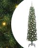 vidaXL Artificial Christmas Tree with 300 LEDs with Stand Green 180 cm