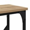 vidaXL Console Table Artisan Oak 102 x 23 x 75 cm Engineered Wood