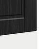 vidaXL Kitchen Cabinet Black Oak 45 x 1.5 x 67 cm Engineered Wood
