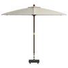 vidaXL Parasol Base Black 45 x 25 x 45 cm Granite and Steel
