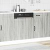 vidaXL Dishwasher Panel&nbsp;Kalmar&nbsp;Grey Sonoma 60x1.5x67 cm Engineered Wood