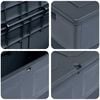 vidaXL Garden Storage Box 320 L Anthracite