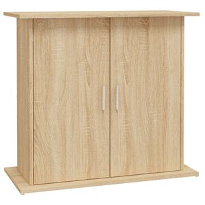 vidaXL Aquarium Stand Sonoma Oak 81x36x73 cm Engineered Wood