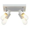 vidaXL Ceiling Spotlight White 26.5 x 26 x 11.5 cm Metal