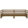 vidaXL Pull-out Day Bed without Mattress Honey Brown 2x(90x200)cm