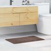 vidaXL Anti-slip Bath Mat Brown 50 x 80 cm PP