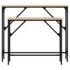 vidaXL Console Tables 2 pcs Sonoma Oak Engineered Wood