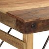 vidaXL Dining Table Brown 110 x 55 x 76 cm Solid reclaimed wood