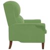 vidaXL Armchair Light green 76 x 94 x 102 cm Velvet