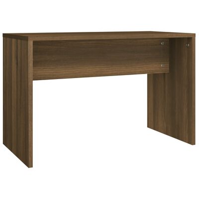 vidaXL Dressing Table Set Brown Oak 96x40x142 cm