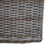vidaXL Planter Basket with Storage 2 pcs Grey