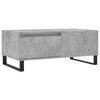 vidaXL Coffee Table Concrete Grey 90x50x36,5 cm Engineered Wood