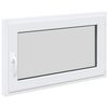 vidaXL Basement Window "RISOR" 100x60 cm Tilt&Turn DIN Right White