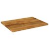 vidaXL Table Top 80x60x2.5 cm Rectangular Solid Wood Mango