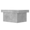 vidaXL Coffee Table Concrete Grey 100x55x40 cm Engineered Wood