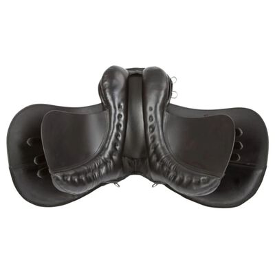 Kerbl Pony Saddle Leather Black 32196