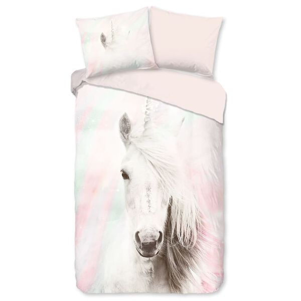 Good Morning Kids Duvet Cover FLUFFY 140x200/220 cm Pink