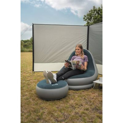 Easy Camp Inflatable Lounge Set Comfy Steel Grey and Blue