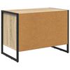 vidaXL Shoe Cabinet Sonoma 60 x 35 x 44 cm Engineered Wood