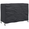 vidaXL Furniture Cover Plain Black 140 x 70 x 90 cm 600D