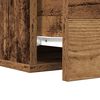 vidaXL Bedside Cabinet Old Wood 35 x 35 x 20 cm Engineered Wood