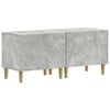 vidaXL TV Cabinet Concrete Grey Engineered Wood