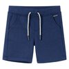 vidaXL Kids' Shorts with Drawstring Dark Blue 140