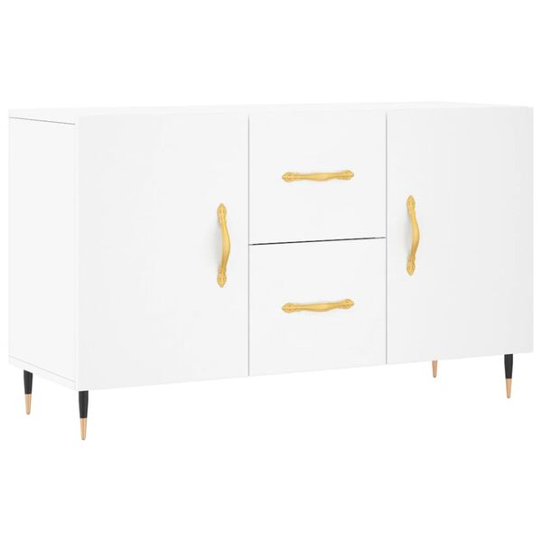 vidaXL Sideboard White 100x36x60 cm Engineered Wood