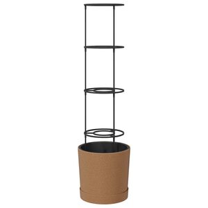 vidaXL Tomato Grower Naturo ECO &Oslash; 39 x 139 cm WPC