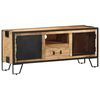 vidaXL TV Cabinet 110x31x46 cm Rough Mango Wood