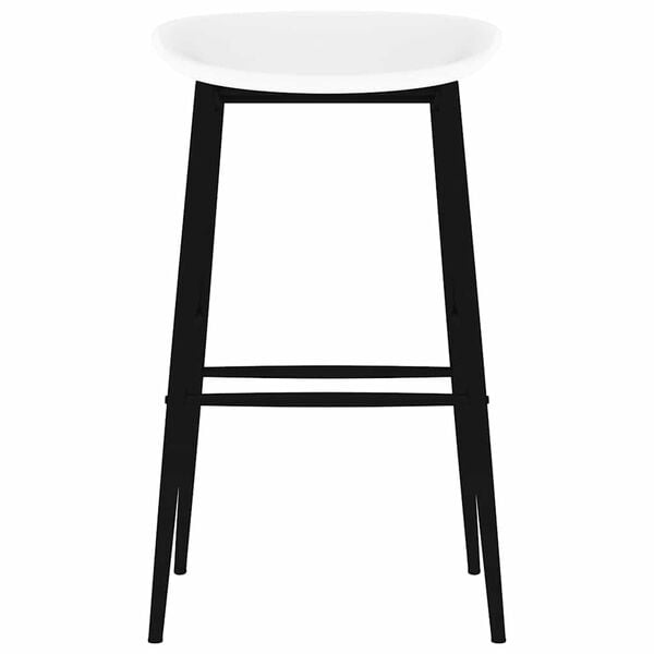 vidaXL Bar Chairs 4 pcs White