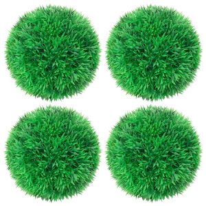 vidaXL Artificial Boxwood Balls 4 pcs 12 cm