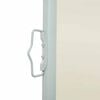 vidaXL Patio Retractable Side Awning 600x160 cm Cream