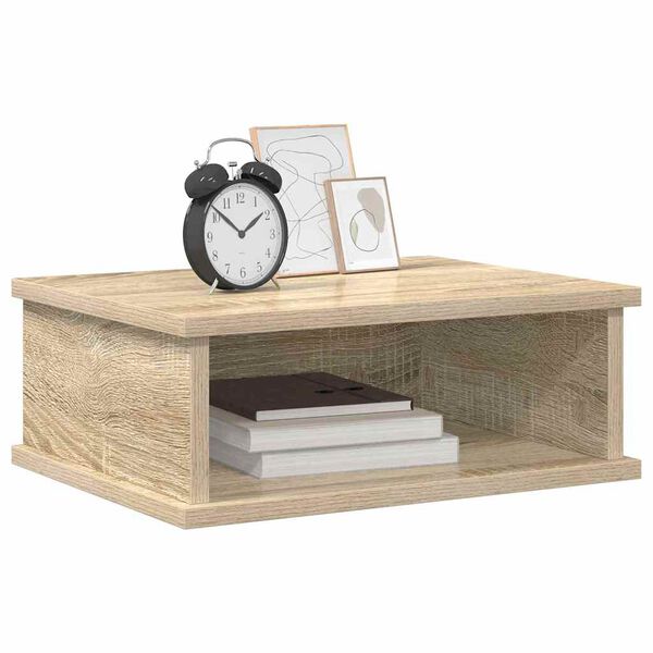 vidaXL Bedside Table Sonoma Oak 40 x 31 x 15 cm Engineered Wood
