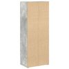 vidaXL Bookcase Concrete Grey 40x24x102 cm Engineered Wood