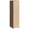 vidaXL Highboard Brown Oak 30x41x124 cm Engineered Wood