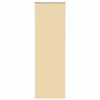 vidaXL Roller Blind Blackout Beige 85x210 cm Fabric Width 80.7 cm Polyester