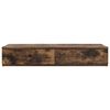 vidaXL Bed Drawers Smoked Oak 75 x 36.5 x 16.5 cm Engineered Wood