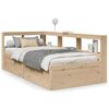 vidaXL Bookcase Bed without Mattress 100x200cm Solid Wood Pine