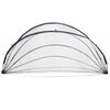 vidaXL Pool Dome Folding Manual Transparent 592 x 590 x 275 cm PVC