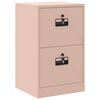 vidaXL File Cabinet Pink 45.5 x 42 x 74.5 cm Cold-Rolled Steel