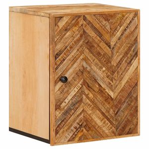 vidaXL Hanging Cabinet Brown 38 x 33.5 x 48 cm Solid Mango Wood