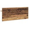 vidaXL Wall-Mounted Coat Rack with Shelf Old Wood 100 x 40 x 12 cm