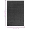 vidaXL Shaggy Rug High Pile Anthracite 160x230 cm