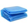 vidaXL Solar Pool Cover 488 x 488 cm 0.1 mm Round 0.1 mm PE Blue