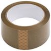 vidaXL Packaging Tape 12 pcs Brown 48 mm x 66 m