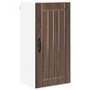 vidaXL Wall Cabinet LUCCA Brown Oak 40 x 31 x 80 cm Engineered Wood
